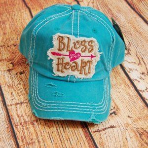 BLESS YOUR HEART Vintage Distressed Look‎ Cap